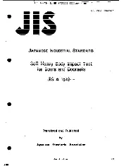 JIS A 1518 0