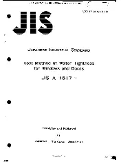 JIS A 1517 0