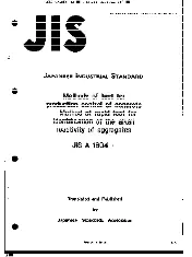 JIS A 1804 0