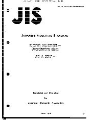 JIS A 0017 0